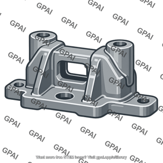 Cast steel component