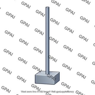 Column fixed free
