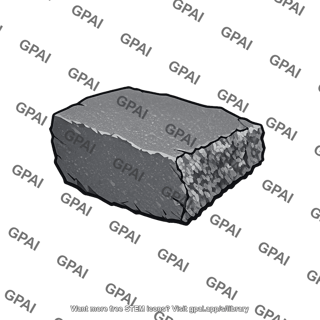 Gray cast iron fractured specimen