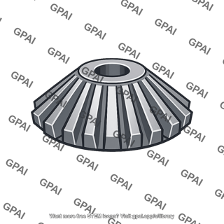 Straight tooth bevel gear