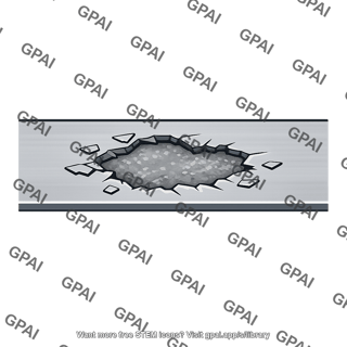 Surface spalling