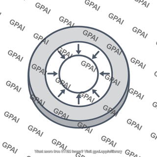 Pressurized cylinder with external pressure