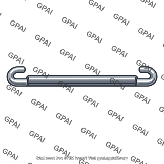 Steel rod hooked