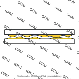 Partial lubricant film