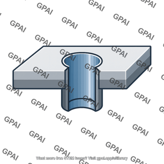 Hole perpendicular