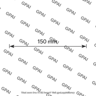 Dimension line 150 mm