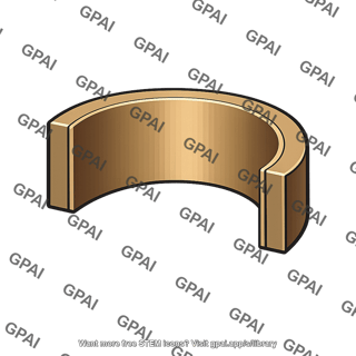 Partial bushing stationary