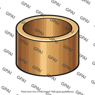 Leaded bronze bearing