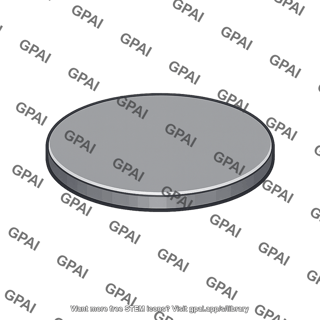 Circular plate 75 dia