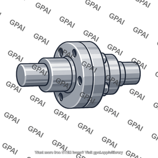 Mechanical shaft flange