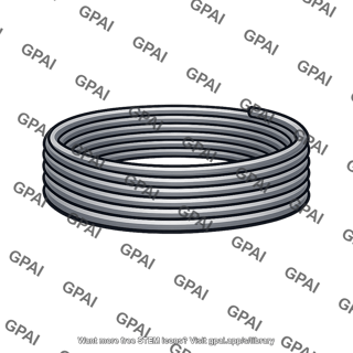 Chrome silicon wire coiled