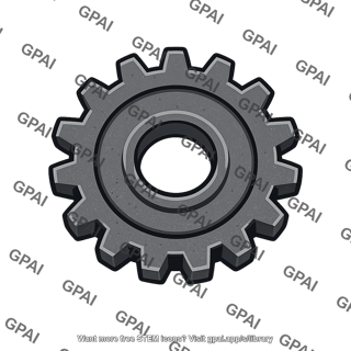 Gray cast iron gear