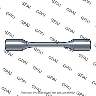 Rotating beam specimen polished