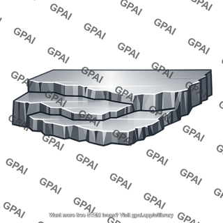 Plateau like fracture surface