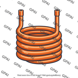Water cooling coil