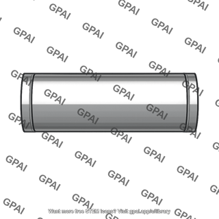 Pressure cylinder with flat end closures