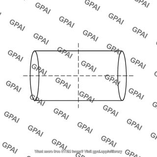 Cylinder with axis