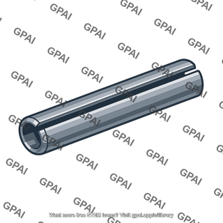 Split tubular spring pin