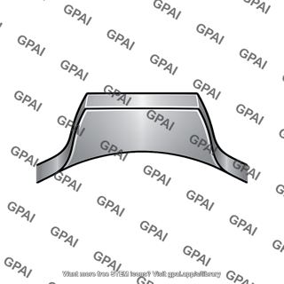 Gear tooth top land