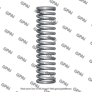 Compression spring free length