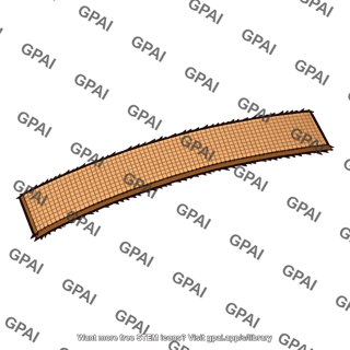 Friction lining strip