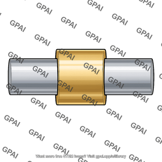 Journal bushing example assembly