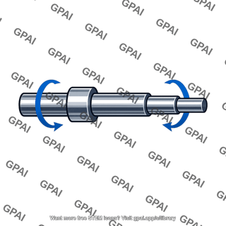 Shaft rotating