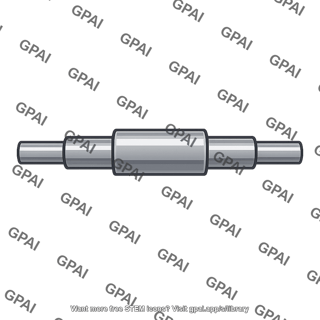 Straddle mounted shaft