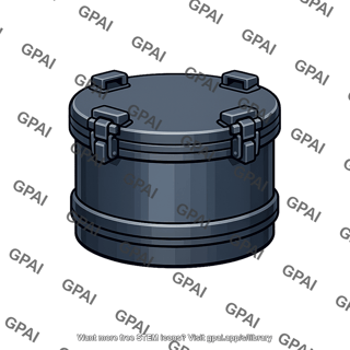 Pack carburizing container