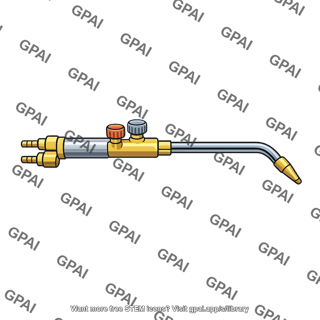 Gas welding torch