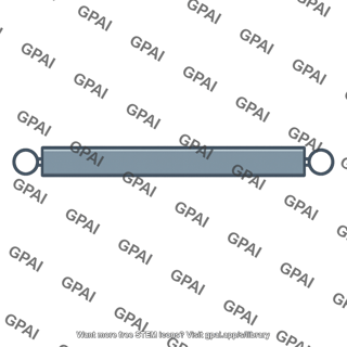 Beam element prismatic with nodes