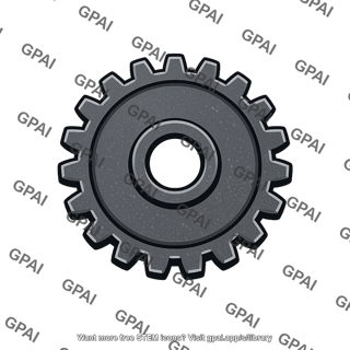 Cast iron gear