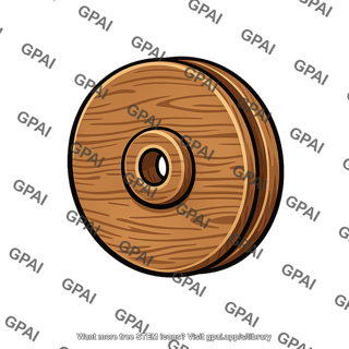 Wood sheave