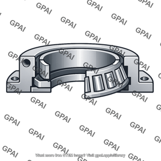 Bearing direct mount tapered roller