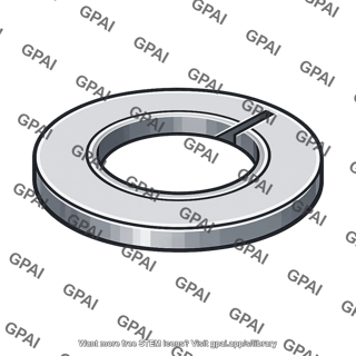 Radial groove