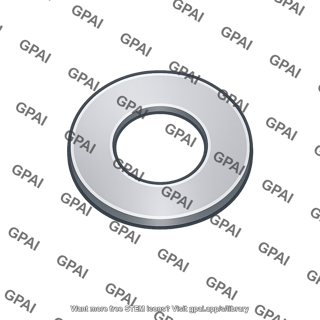Plain washer regular