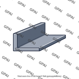 L shaped angle bar