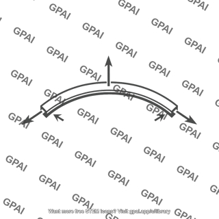 Free body belt segment