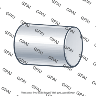 Aluminum alloy cylindrical roller