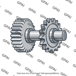 Gear and sprocket assembly