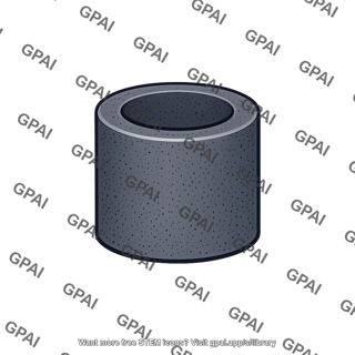 Porous iron bushing