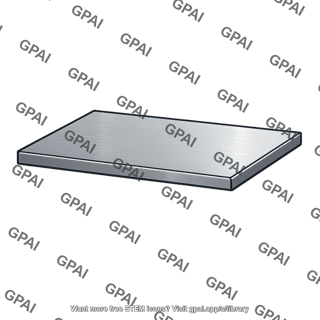 Metallic plate