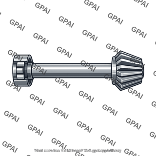 Outboard mounted pinion