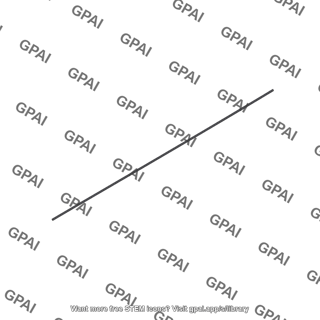Diagonal line