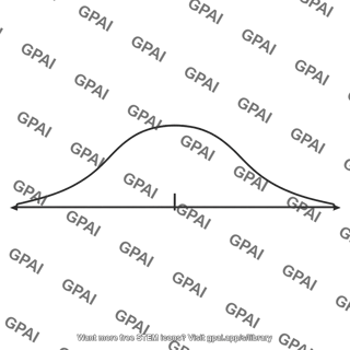 Normal distribution curve large standard deviation
