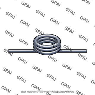 Helical torsion spring wound