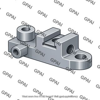 Machined steel part
