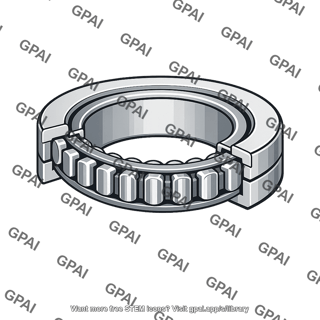 Cylindrical roller bearing 3d