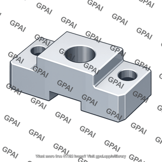 Machine part block