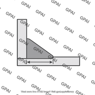 Weld leg